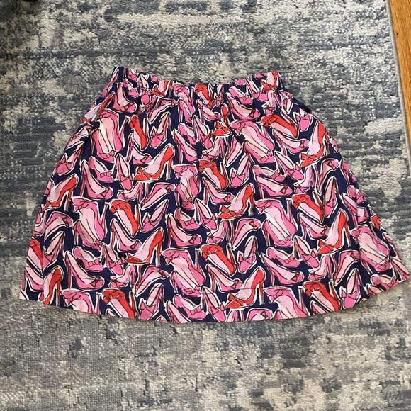 Lilly Pulitzer Break A Leg print skirt with pockets, Sz XS. - Picture 2 of 3